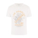 Guess Ανδρική κοντομάνικη μπλούζα Flower Embro Tee
